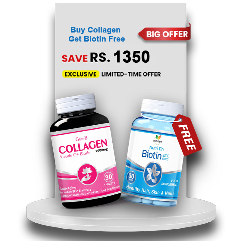 Buy Collagen Get Biotin Free